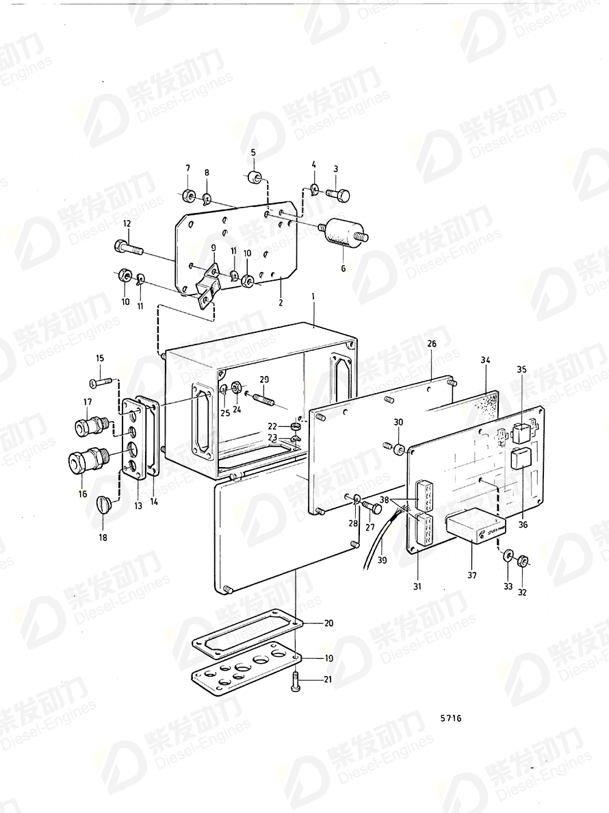 volvo penta Plug 843903 Drawing volvo penta Plug 843903 Drawing